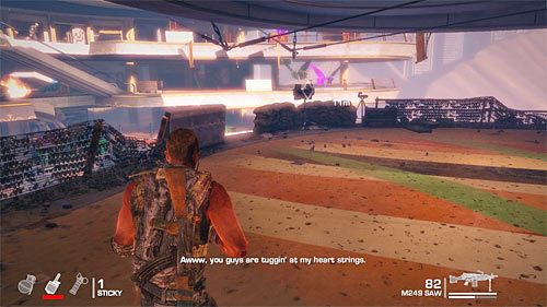 Dla odmiany przejdź teraz do pomieszczenia znajdującego się na prawo od schodów - Rozdział XI - Alone - Odwróć uwagę żołnierzy | Opis przejścia Spec Ops The Line - Spec Ops: The Line - poradnik do gry