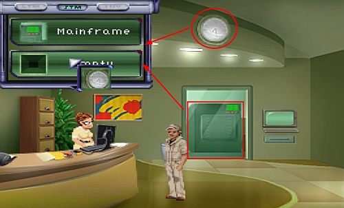 Teraz kliknij i przytrzymaj LPM na Maineframe (kwadrat) i przenieś do STM - Godzina 7-30 - Ray - Włamanie do komputera | Opis przejścia Resonance - Resonance - poradnik do gry