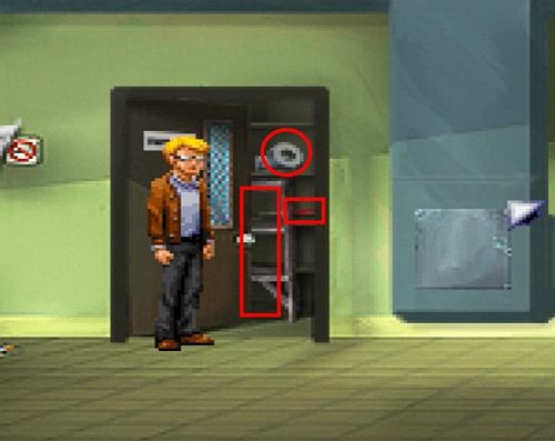 Za drzwiami znajdziesz: Duct tape, Screwdriver i Step ladder - Juno Labs - Ed | Opis przejścia Resonance - Resonance - poradnik do gry