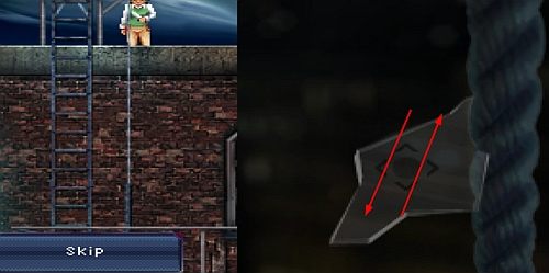 Kliknij i trzymaj LPM na kawałku szkła i zacznij poruszać nim w górę i w dół, by przeciąć linę zanim włamywacz wejdzie na górę - Szpital - Anna | Opis przejścia Resonance - Resonance - poradnik do gry