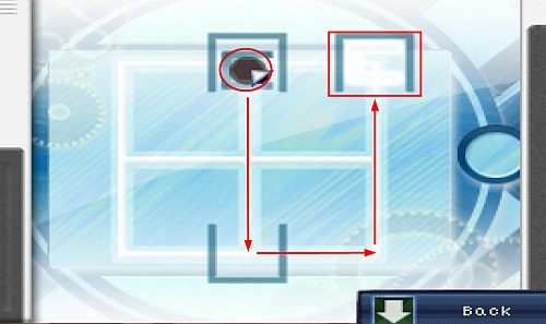Tak jak poprzednio przesuwaj kółko zgodnie z strzałkami do wyjścia oznaczonego kwadratem na ostatnim screenie - Tortoise Security - Bennet - Yellow, Red | Opis przejścia Resonance - Resonance - poradnik do gry