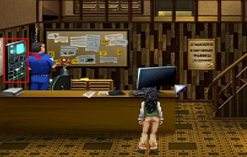 Przesuń Security panel na policjanta Berrego, aby wciągnąć go w rozmowę - Police Administration - Bennet, Anna, Ray | Opis przejścia Resonance - Resonance - poradnik do gry