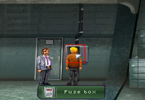 Przejmij kontrolę nad Rayem i kliknij na Switch, by włączyć magnes - Juno laboratory - Ed, Anna, Ray, Bennet (2) | Opis przejścia Resonance - Resonance - poradnik do gry