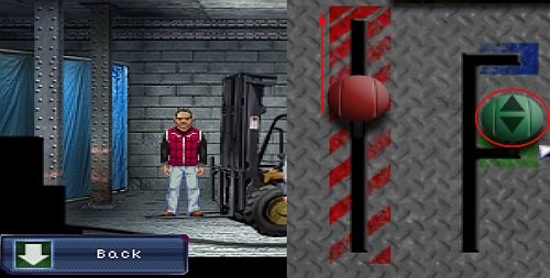 Ustaw Raya w miesjcu pokazanym na screenie (na widłach wózka) - Warehouse - Ray, Bennet | Opis przejścia Resonance - Resonance - poradnik do gry