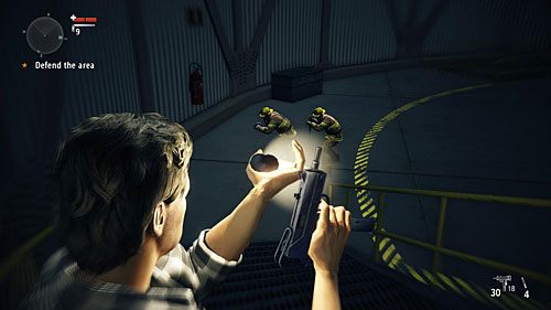 Ponownie wróć do głównego budynku - Akt 1 - The Scientist | Akt 1 | Alan Wakes American Nightmare - Alan Wakes American Nightmare - poradnik do gry