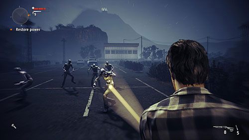 W pobliżu parkingu po raz pierwszy napotkasz Mr - Akt 1 - The Curator | Akt 1 | Alan Wakes American Nightmare - Alan Wakes American Nightmare - poradnik do gry