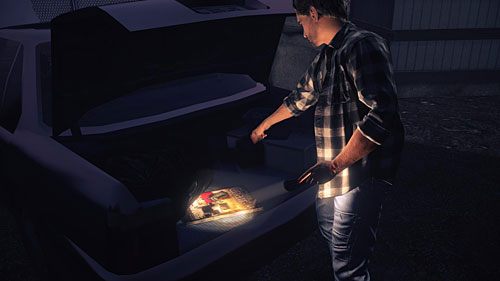 Po ich pokonaniu zabierz z bagażnika aparat i idź do głównego budynku obserwatorium - Akt 2 - Progress | Akt 2 | Alan Wakes American Nightmare - Alan Wakes American Nightmare - poradnik do gry