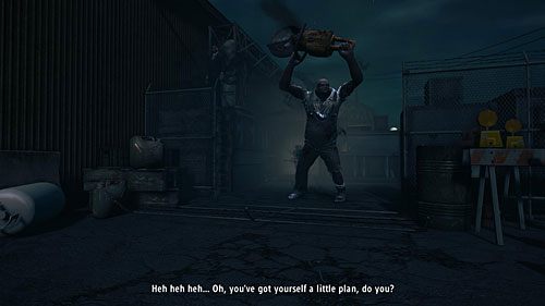 Ostatni fragment trzeciego aktu zaczynasz w innym miejscu niż wcześniej, bo tuż przed wejściem na teren elektrowni - Akt 3 - United | Akt 3 | Alan Wakes American Nightmare - Alan Wakes American Nightmare - poradnik do gry