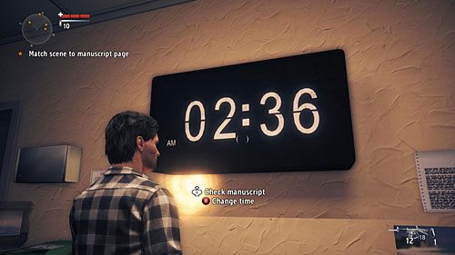 Jeżeli chcesz jeszcze raz porozmawiać z Sereną, to nie wchodź do budynku z projektorem, tylko idź do niej i włącz światło w pomieszczeniu - Akt 3 - United | Akt 3 | Alan Wakes American Nightmare - Alan Wakes American Nightmare - poradnik do gry