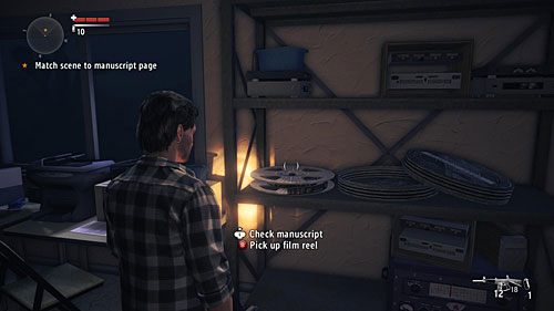 Z metalowego regału zabierz szpulę z filmem - Akt 3 - United | Akt 3 | Alan Wakes American Nightmare - Alan Wakes American Nightmare - poradnik do gry