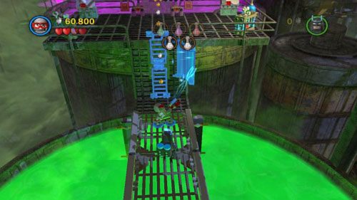 Zbierz je i ruszaj przez most, który się wysunie - Przepis na katastrofę | Opis przejścia LEGO Batman 2 DC Super Heroes - LEGO Batman 2: DC Super Heroes - poradnik do gry