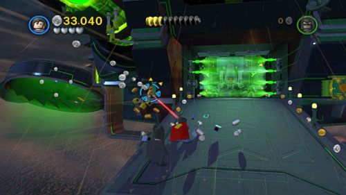 Po zniszczeniu wszystkich ważnych elementów statku Superman i Batman wylądują na nim - Kierunek - Metropolis | Opis przejścia LEGO Batman 2 DC Super Heroes - LEGO Batman 2: DC Super Heroes - poradnik do gry