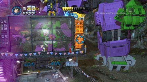 Zamroź Supermanem wodę, która zacznie się wylewać i wejdź po zmarzlinie na górę - Nowy prezydent | Opis przejścia LEGO Batman 2 DC Super Heroes - LEGO Batman 2: DC Super Heroes - poradnik do gry