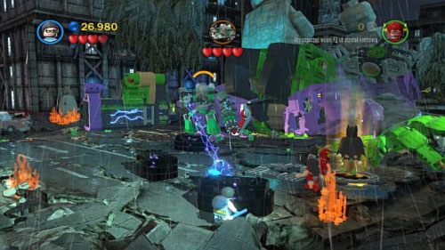 Po pokonaniu Jokera czeka Cię pojedynek z Leksem w pancerzu wspomaganym - Bohaterowie, do boju | Opis przejścia LEGO Batman 2 DC Super Heroes - LEGO Batman 2: DC Super Heroes - poradnik do gry