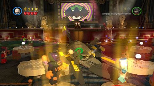 #01 - Użyj broni Leksa Luthora na masce Batmobilu - Na deskach teatru | Minizestawy LEGO Batman 2 DC Super Heroes - LEGO Batman 2: DC Super Heroes - poradnik do gry