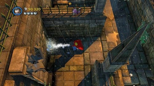 #04 - Aby otrzymać ten minizestaw musisz zamrozić wodę i zniszczyć 5 figurek, które powstaną (najszybciej do nich dotrzeć postacią latającą) - Awantura w Arkham | Minizestawy LEGO Batman 2 DC Super Heroes - LEGO Batman 2: DC Super Heroes - poradnik do gry