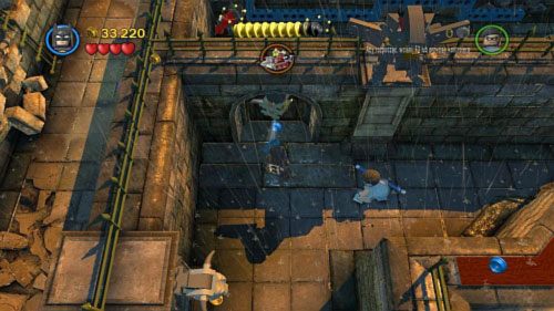 #06 - W lewym górnym rogu centralnej części labiryntu znajdziesz niebieską ścianę - Awantura w Arkham | Minizestawy LEGO Batman 2 DC Super Heroes - LEGO Batman 2: DC Super Heroes - poradnik do gry