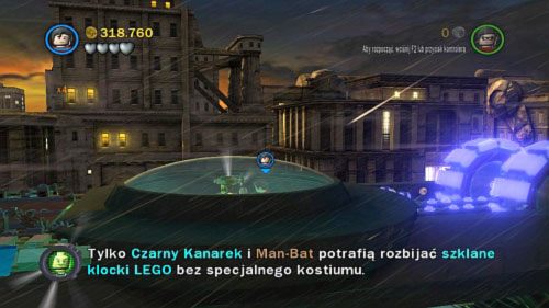 #10 - W pomieszczeniu z trzema elektrycznymi strumieniami, wleć pod sam sufit - Chemiczny ślad | Minizestawy LEGO Batman 2 DC Super Heroes - LEGO Batman 2: DC Super Heroes - poradnik do gry