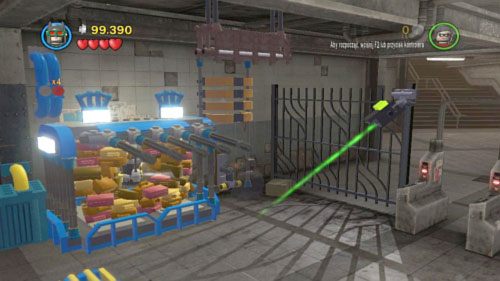 #04 - W tunelu, gdzie na prawym torze stoi zniszczona kolejka metra - Podziemna kryjówka | Minizestawy LEGO Batman 2 DC Super Heroes - LEGO Batman 2: DC Super Heroes - poradnik do gry