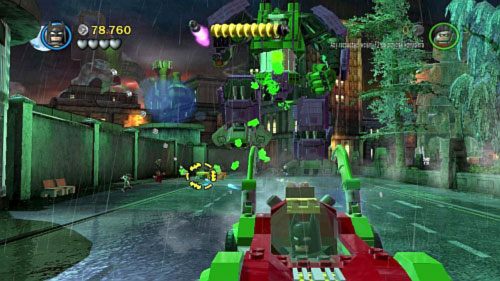 #06 - Na chodniku z lewej strony znajdziesz żółtą taksówkę - Niestabilny rdzeń | Minizestawy LEGO Batman 2 DC Super Heroes - LEGO Batman 2: DC Super Heroes - poradnik do gry