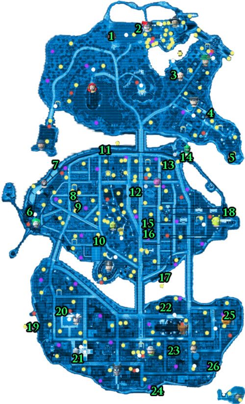 1 Monster truck Harley Quinn (1,000,000) - Pojazdy | Inne | LEGO Batman 2 DC Super Heroes - LEGO Batman 2: DC Super Heroes - poradnik do gry
