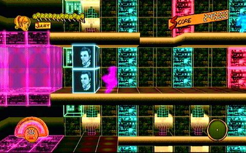 Po drugiej strony dziury znajdziesz windę - 4 - Fulci Fun Center - zombie Pac-Man | Opis przejścia Lollipop Chainsaw - Lollipop Chainsaw - poradnik do gry