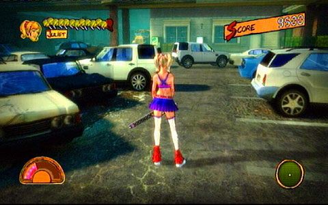 Po pokonaniu wszystkich stworów udaj się dalej w lewo - Prolog - pierwsze kroki | Opis przejścia Lollipop Chainsaw - Lollipop Chainsaw - poradnik do gry