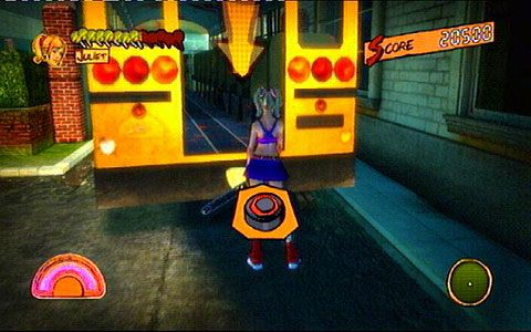 Po śmierci ostatniego wroga rozpocznie się krótka cut-scenka - Prolog - pierwsze kroki | Opis przejścia Lollipop Chainsaw - Lollipop Chainsaw - poradnik do gry