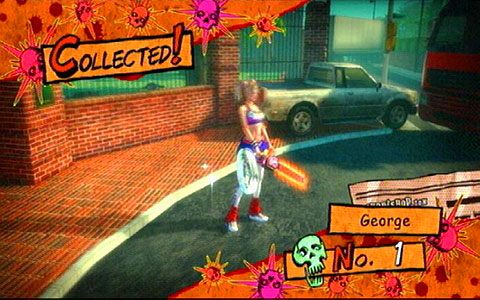 Aby go pokonać, czekaj na wyprowadzenie przez niego ciosu, uniknij go, a następnie wykonaj dwa/trzy ataki i odskocz w tył - Prolog - wprawki w walce | Opis przejścia Lollipop Chainsaw - Lollipop Chainsaw - poradnik do gry