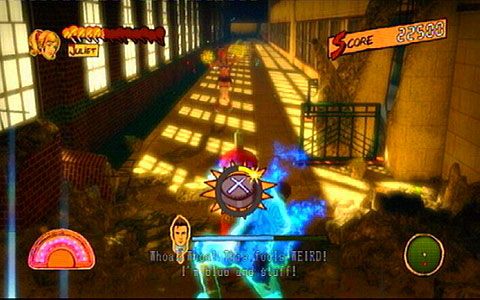 Rozpocznie się wtedy krótka mini-gierka - 1 - Highschool - zombie w szkole | Opis przejścia Lollipop Chainsaw - Lollipop Chainsaw - poradnik do gry