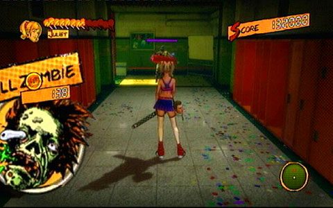 Ostatnim przeciwnikiem będzie zombie z gazem, którego poznałeś już w prologu - 1 - Highschool - walka z Zedem | Opis przejścia Lollipop Chainsaw - Lollipop Chainsaw - poradnik do gry