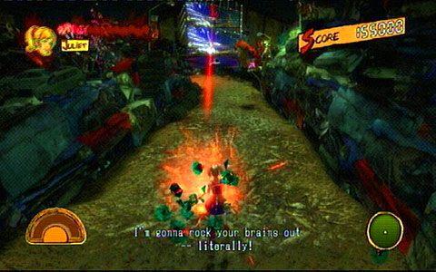 Trafisz w ten sposób na upiorny koncert - 1 - Highschool - walka z Zedem | Opis przejścia Lollipop Chainsaw - Lollipop Chainsaw - poradnik do gry