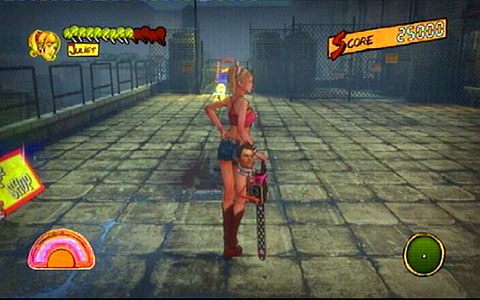 Na zewnątrz znajdziesz sklep oraz kolejną wyskocznie do Chainsaw Dasha - 2 - Stadium - siłownia | Opis przejścia Lollipop Chainsaw - Lollipop Chainsaw - poradnik do gry