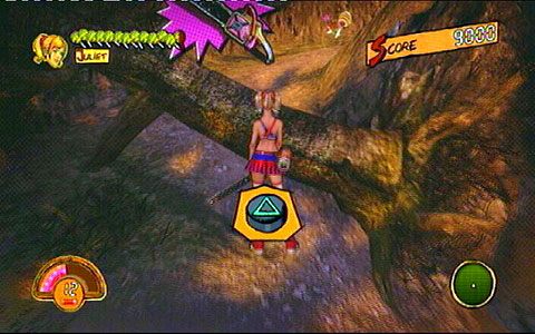 Zanim to jednak zrobisz, zniszcz przewrócone w rogu drzewo - 3 - OBannon Farm - zombie na wsi | Opis przejścia Lollipop Chainsaw - Lollipop Chainsaw - poradnik do gry