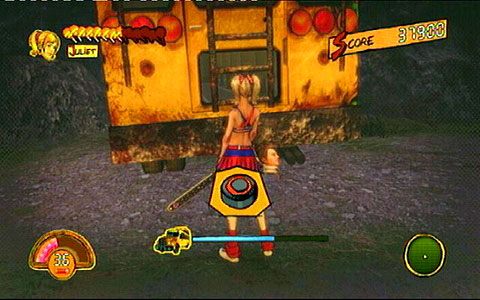 Będziesz mógł wtedy na niego wskoczyć - 3 - OBannon Farm - zombie na wsi | Opis przejścia Lollipop Chainsaw - Lollipop Chainsaw - poradnik do gry