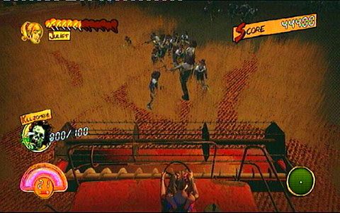 Po jej śmierci trafisz ze stery maszyny rolniczej - 3 - OBannon Farm - kombajn | Opis przejścia Lollipop Chainsaw - Lollipop Chainsaw - poradnik do gry