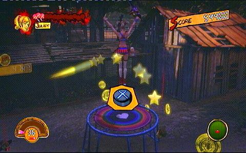 Gdy wszyscy zginą, skręć w lewo i skorzystaj z trampoliny - 3 - OBannon Farm - kombajn | Opis przejścia Lollipop Chainsaw - Lollipop Chainsaw - poradnik do gry