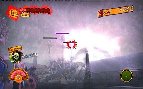 Możesz również strzelać w głowy z dużej odległości - 3 - OBannon Farm - kombajn | Opis przejścia Lollipop Chainsaw - Lollipop Chainsaw - poradnik do gry