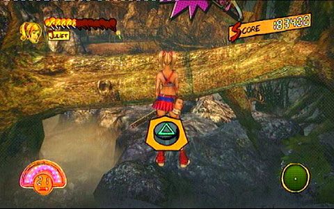 Dopiero gdy wszystkie zombiaki zginą, będziesz mógł się przebić przez powalone drzewo - 3 - OBannon Farm - walka z Mariską | Opis przejścia Lollipop Chainsaw - Lollipop Chainsaw - poradnik do gry