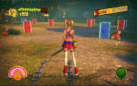 Kawałek dalej czeka cię walka z prawdziwą armią zombie - 3 - OBannon Farm - walka z Mariską | Opis przejścia Lollipop Chainsaw - Lollipop Chainsaw - poradnik do gry