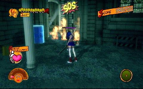 Gdy wszystkie stwory zginą, podążaj dalej za chłopakiem - 5 - Cathedral - walka z Lewis Legend | Opis przejścia Lollipop Chainsaw - Lollipop Chainsaw - poradnik do gry