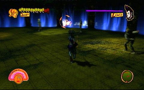 W pierwszej fazie starcia będzie on krążył na swoim motocyklu wokół areny i wykonywał kilka podobnych ataków - 5 - Cathedral - walka z Lewis Legend | Opis przejścia Lollipop Chainsaw - Lollipop Chainsaw - poradnik do gry