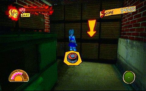 W zaułku na prawo od sklepu zostaniesz zaatakowany przez grupkę zombie - Prolog | Lollipop Wrappers | Lollipop Chainsaw - Lollipop Chainsaw - poradnik do gry