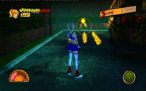 Znajdziesz za nim złote medale oraz lizaka - Prolog | Lollipop Wrappers | Lollipop Chainsaw - Lollipop Chainsaw - poradnik do gry