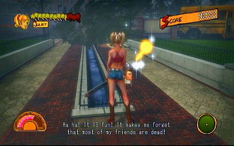 Po walce z zombie o imieniu Alexander przeszukaj plac, na którym walczyłeś - Etap 2 - Stadium | Lollipop Wrappers | Lollipop Chainsaw - Lollipop Chainsaw - poradnik do gry