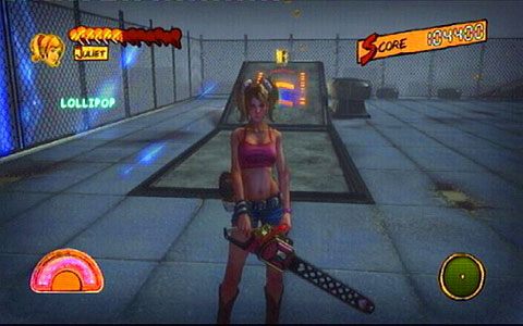 W pewnym momencie z nieba zaczną bić w ziemie piorunu, a Juliet zostanie zaatakowana przez oddział strażaków - Etap 2 - Stadium | Lollipop Wrappers | Lollipop Chainsaw - Lollipop Chainsaw - poradnik do gry