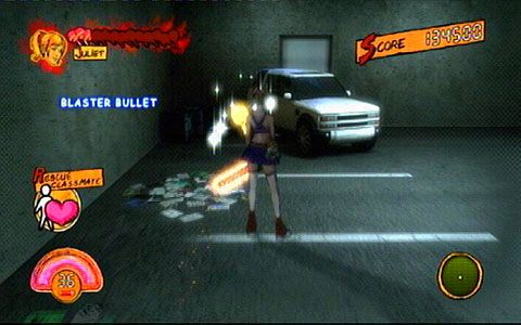 Przy ścianie będzie unosił się lizak - Etap 5 - Cathedra | Lollipop Wrappers | Lollipop Chainsaw - Lollipop Chainsaw - poradnik do gry