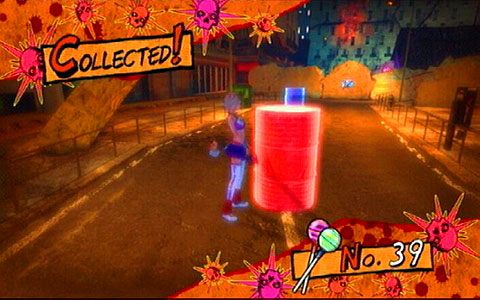 Podejdź do tej pierwszej, a zdobędziesz kolejnego lizaka - Etap 6 - Killabilly | Lollipop Wrappers | Lollipop Chainsaw - Lollipop Chainsaw - poradnik do gry