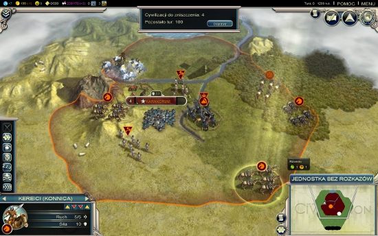 W tym scenariusz nie mamy wyboru w prowadzonej cywilizacji - Powstanie Mongołów | Scenariusze w Sid Meiers Civilization V Bogowie i Królowie - Sid Meiers Civilization V: Bogowie i Królowie - poradnik do gry