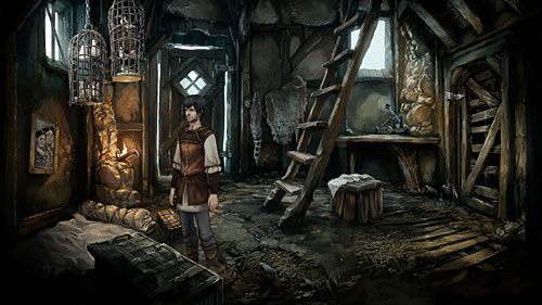 Na posłaniu leżą miedziane odznaki (Oak Leaves (copper)) - Poradnik do gry - The Oak Leaf Challenge | The Dark Eye Chains of Satinav - The Dark Eye: Chains of Satinav - poradnik do gry